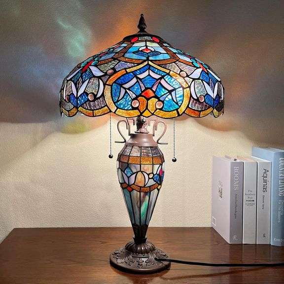 Stained Glass Tiffany Table Lamp