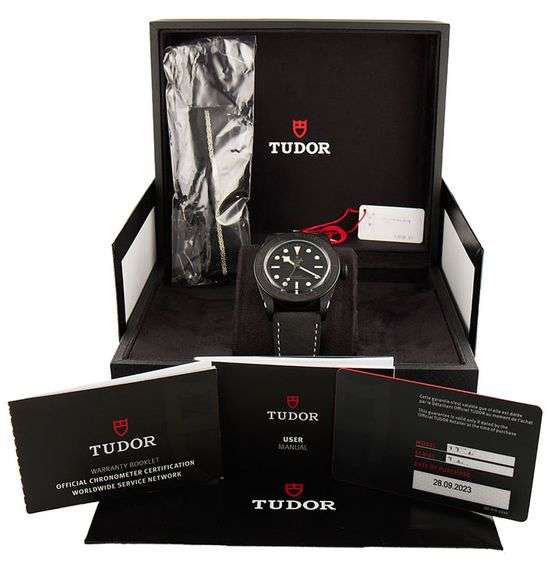 Tudor Black Bay M79210CNU, 41mm, Black Dial, Black Ceramic Men’s Watch