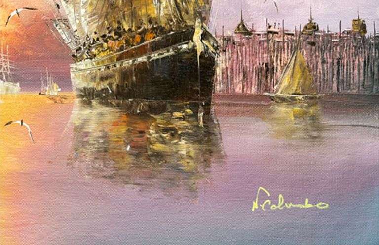UNIQUE AND BEAUTIFUL PAINTING ON CANVAS