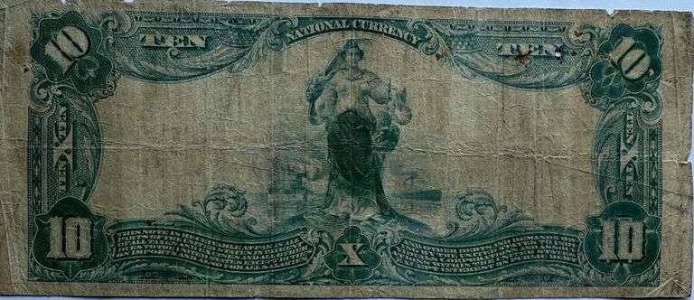 $10 Citizens National Bank of Cameron Texas Series 1902