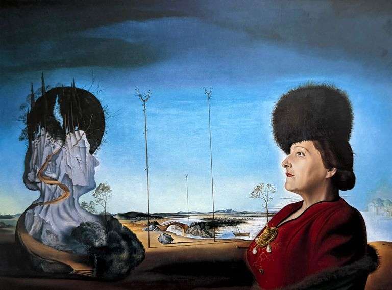 Salvador Dali, Portrait of Frau Isabel Styler-Tas