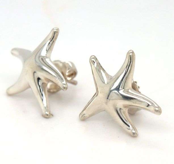 Tiffany & Co Elsa peretti starfish earrings