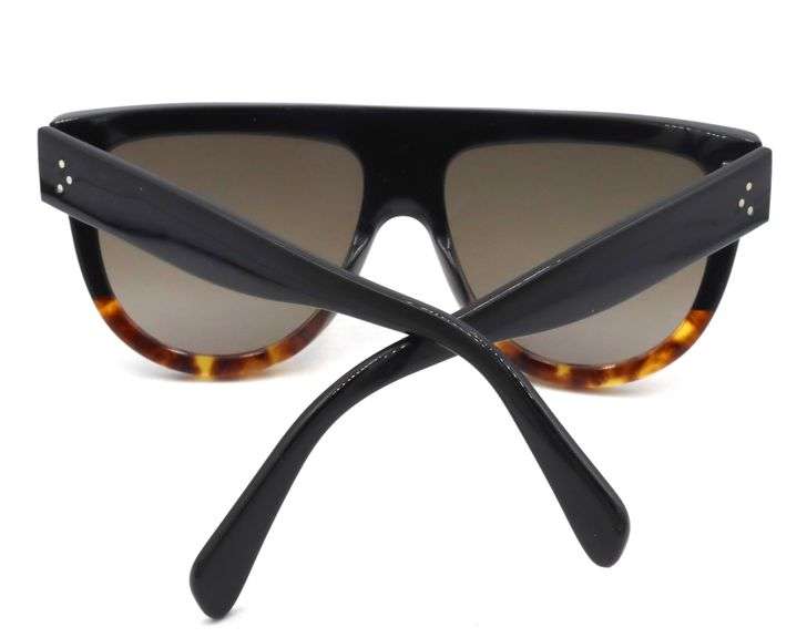 Celine Gradient black Havana sunglasses