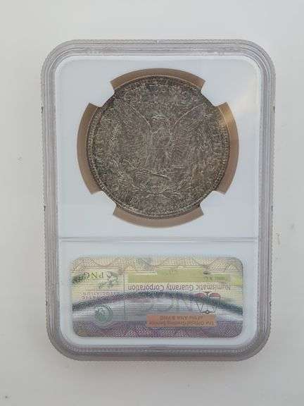 1921 D Morgan Silver Dollar, NGC MS64