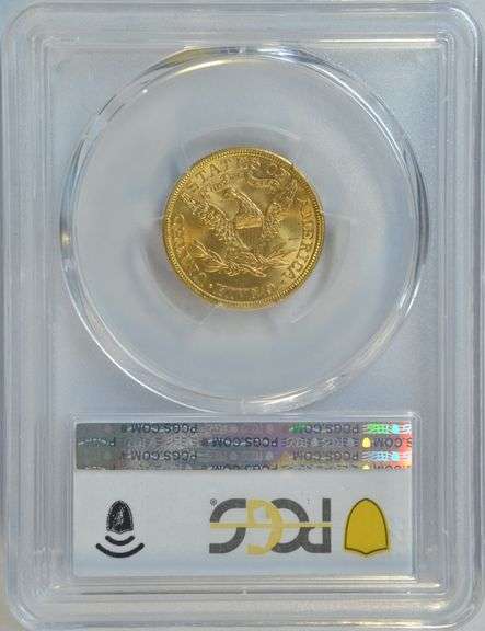 Premium Quality PCGS MS64 graded 1908 $5 Liberty Gold Piece