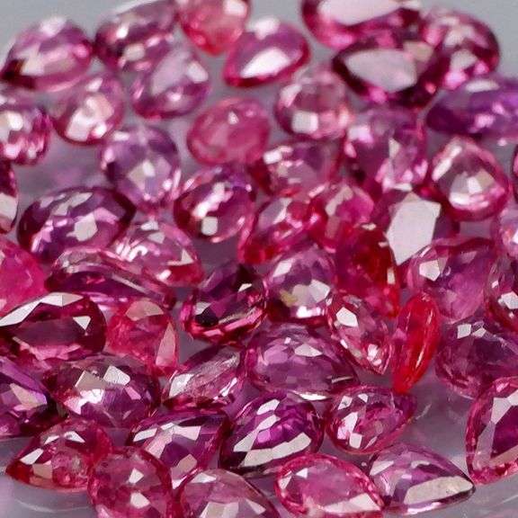 Collectors 4.16ct violet red Ruby set -Untreated!!!