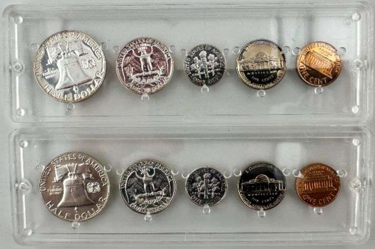 1961 - 1963 United State Proof Set, lot of 2