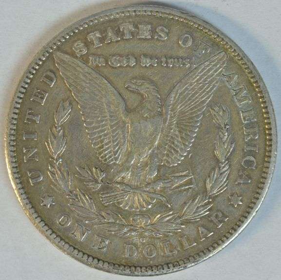 High grade 1878-CC Morgan Silver Dollar. Key date