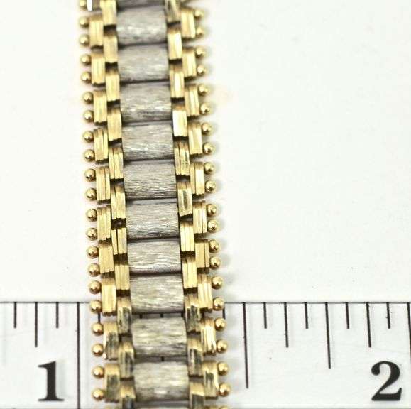 Fascinating Two-Tone 14K Riccio Bracelet