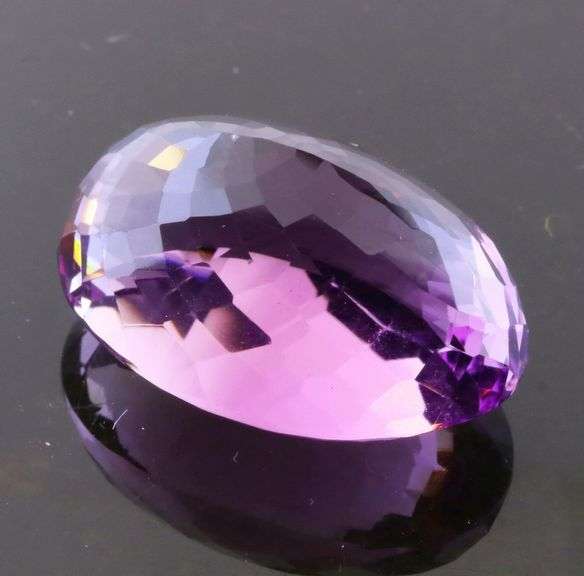 Simply ravishing 25.80ct full violet Bolivian Amethyst