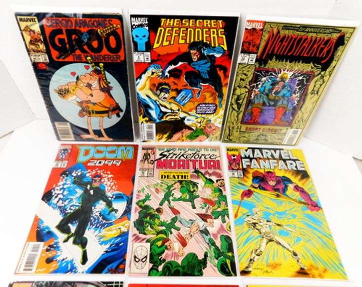 9 Marvel Comic Books