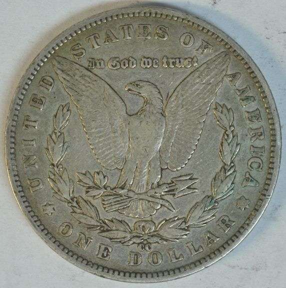Very sharp 1891-CC Morgan Silver Dollar. Key date in XF