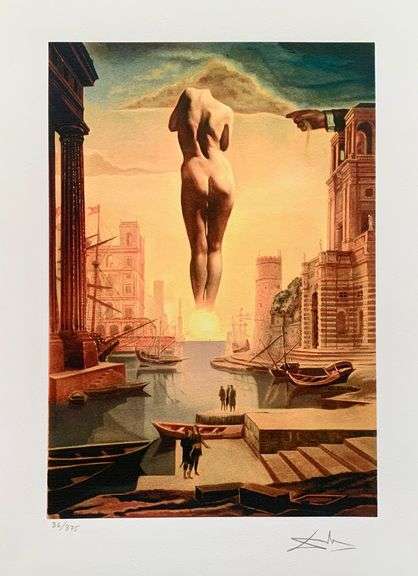 Limited Edition Salvador Dali, La Toison D-Or