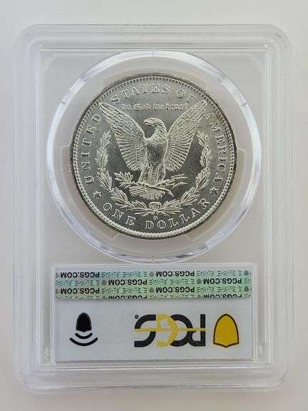 1883 O Morgan Silver Dollar, PCGS MS63