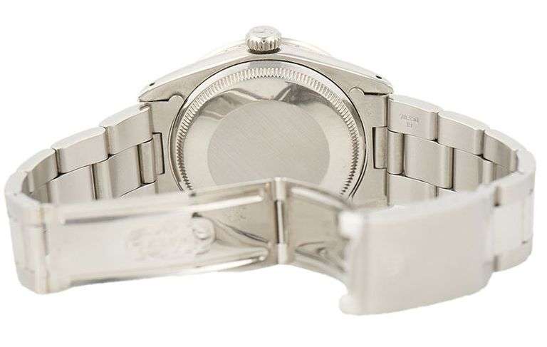 Rolex Date 15000, 34mm, Aftermarket Tiffany Diamond Dial and Bezel, Watch