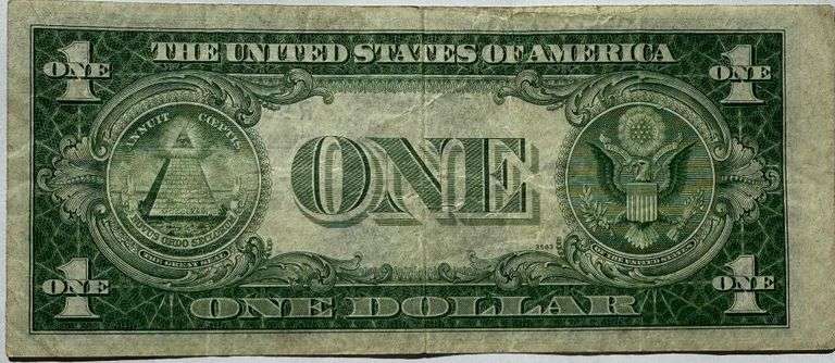 $1 1935 A North Africa Silver Certificate.
