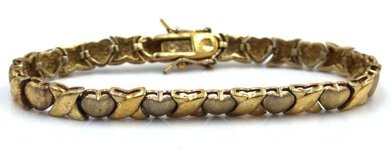 Group lot of 4 vintage 925 sterling silver bracelets