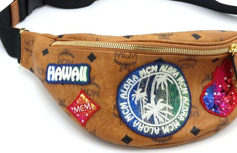 MCM Special edt. Hawaii Patch Fanny Pack