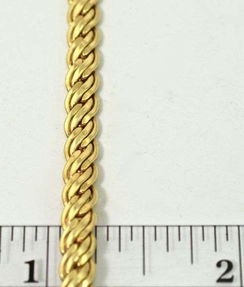 Classic 18K Yellow Gold Bracelet