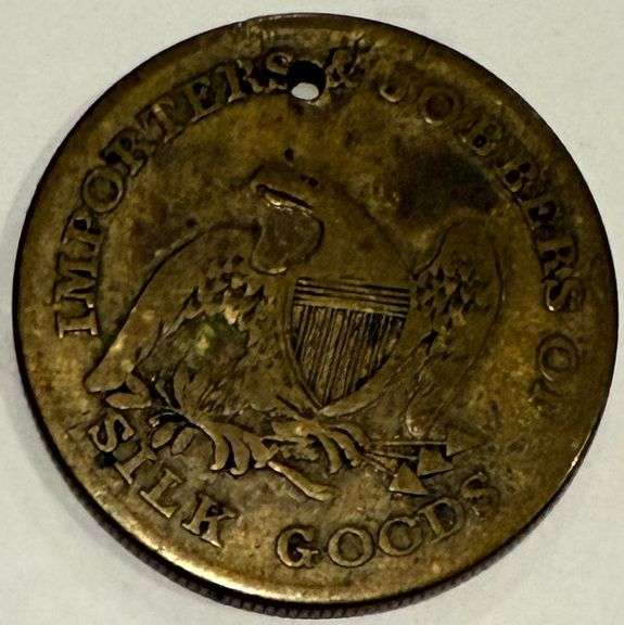 Mis Spelled Chisebrough Stearns 1850 s Token
