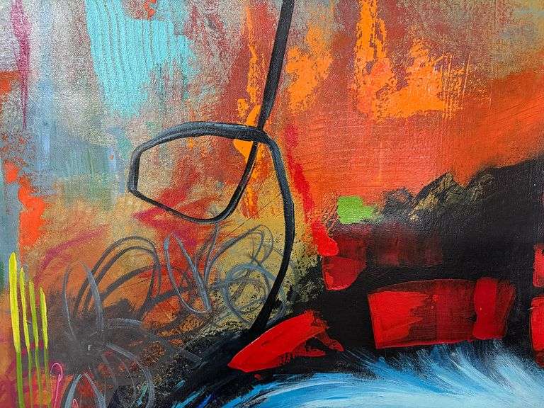 Exquisite Original Canvas by Mario Luca