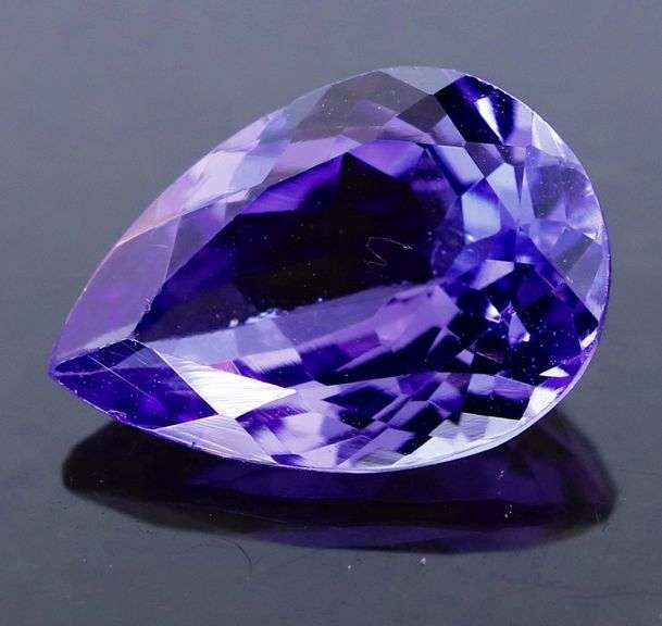 Substantial 2.19ct rich violet blue Tanzanite
