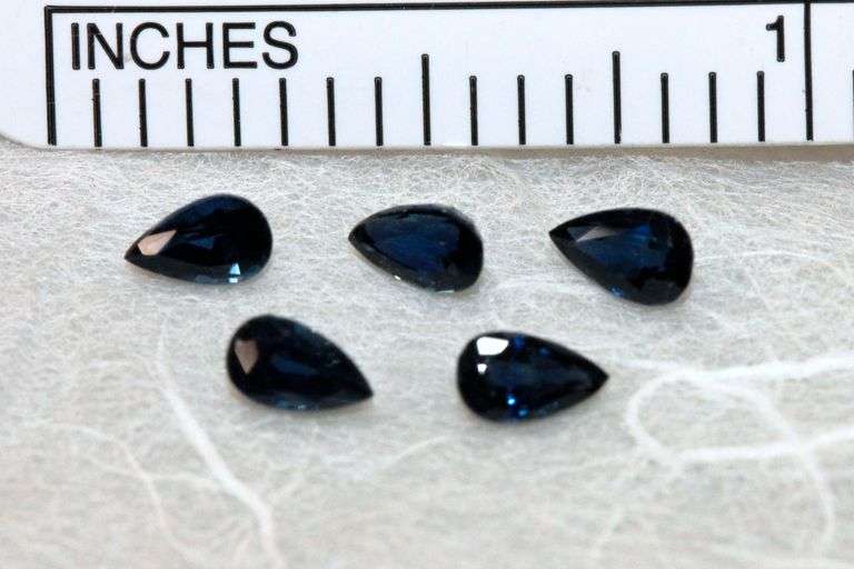 Sweet Natural Sapphire - Set of 5