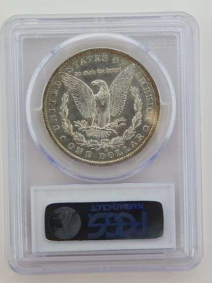 1885 O Morgan Silver Dollar, PCGS MS63