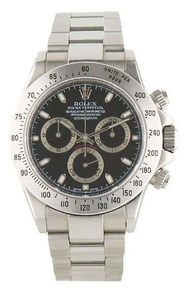 Rolex Daytona Cosmograph 116520, 40mm, Black Dial, Men’s Watch