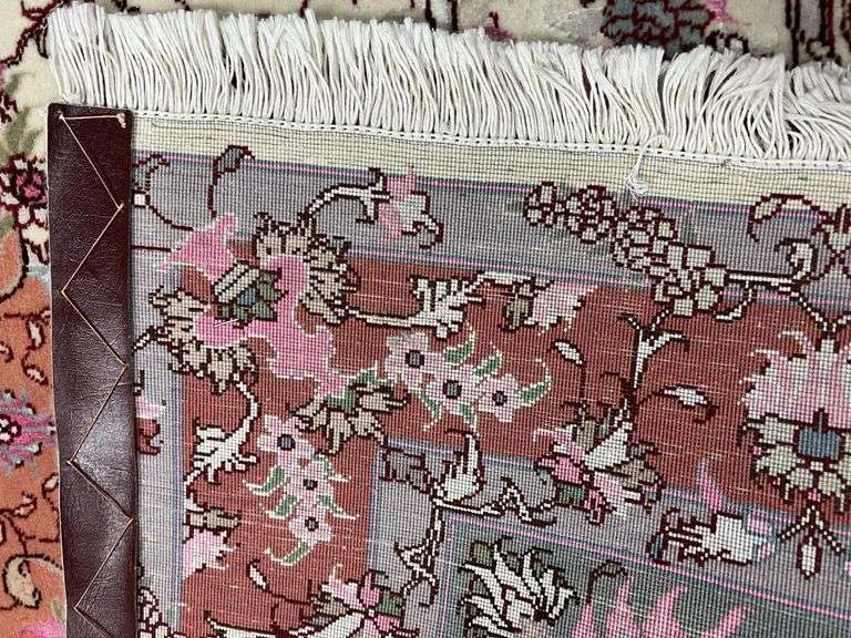 Handmade w/Silk Persian Tabriz 3.5x4.9