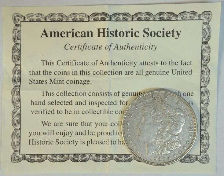 1921-D Morgan Silver Dollar – Classic U.S. Coin
