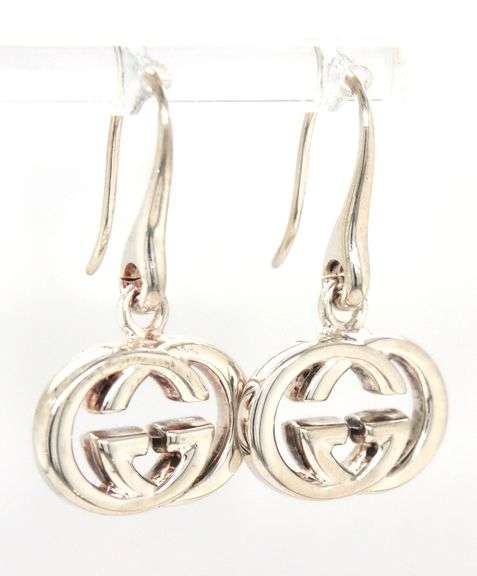 Gucci GG Interlocking dangle earrings