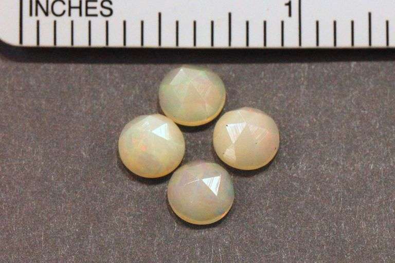 Rose Cut Natural Opal - Lot of 4