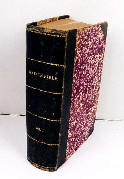 1821 French Sainte Bible
