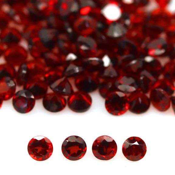 Premium cut, color, and clarity! 12.63ct Spessartite Garnet set!!!