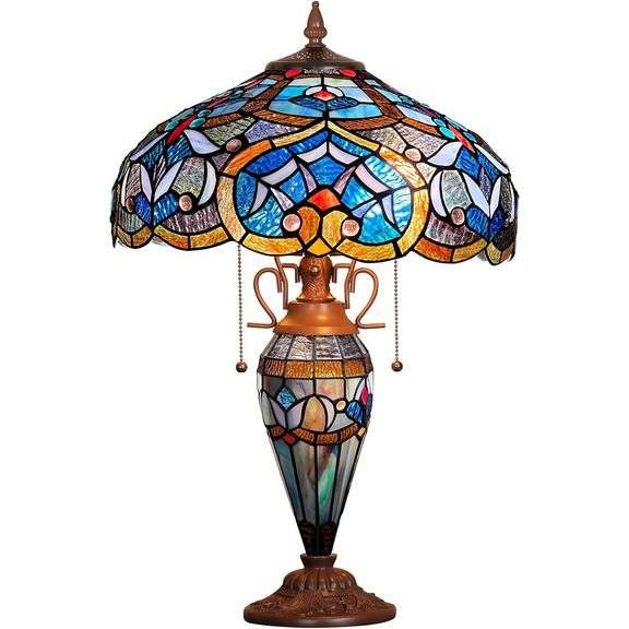Stained Glass Tiffany Table Lamp