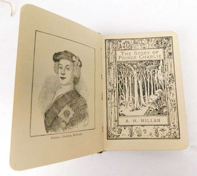5 - 1908 Silk Tartan Scottish Miniature Books
