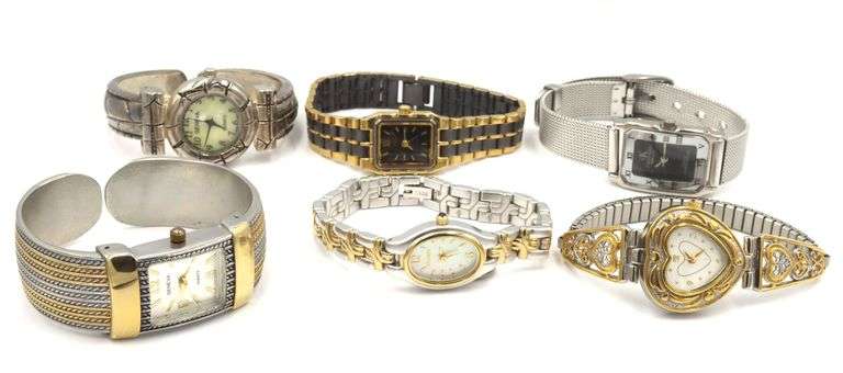 Group lot of 6 watches