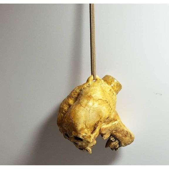 Aztec Death Whistle Skull Collectible