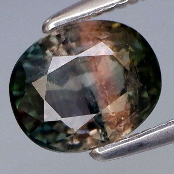 Collectors 1.29ct tri-color Tourmaline -And its UNTREATED!