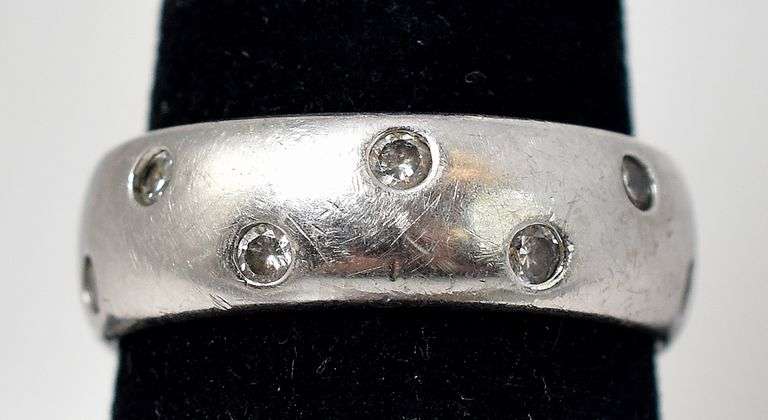 CZ Gemstone Ring in Sterling Silver