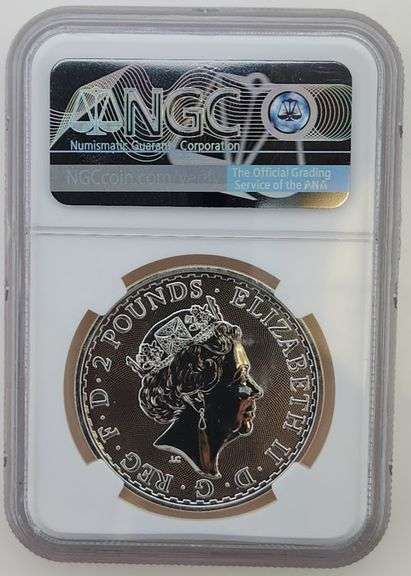 2022 Great Britain Britannia, NGC MS69