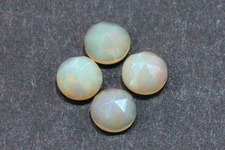 Rose Cut Natural Opal - Lot of 4