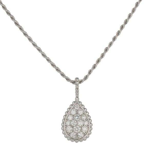 Boucheron 0.74ctw Diamond Serpent Boheme Pendant Necklace in 18K
