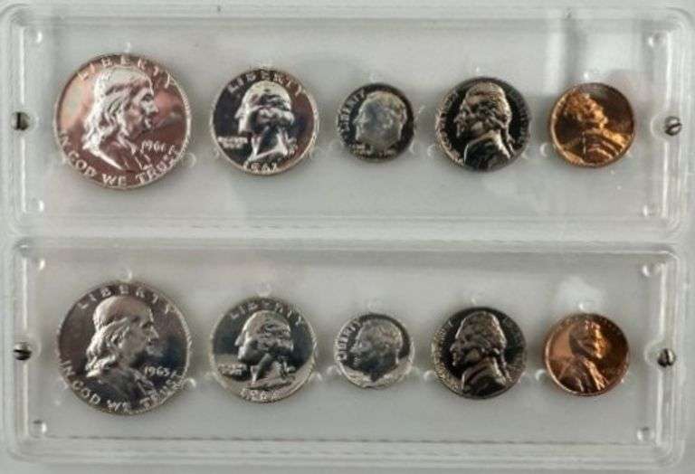 1961 - 1963 United State Proof Set, lot of 2