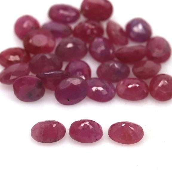 Ravishing 13.27ct blood red Ruby set from Madagascar