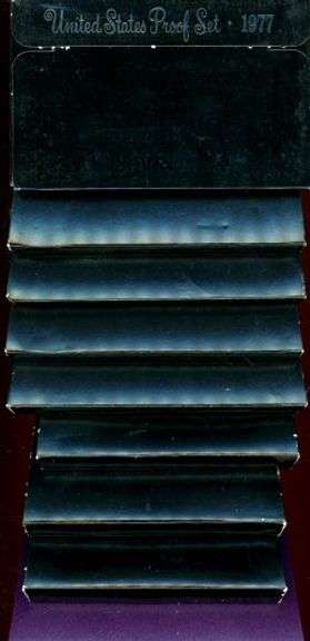 9 Assorted US Proof Sets in Original Packaging: 1977-1987