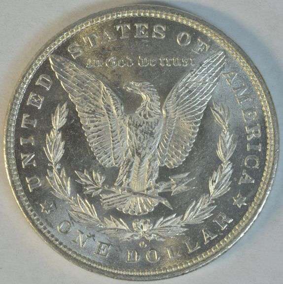 Fully struck Choice BU 1880-O Morgan Silver Dollar. Better date