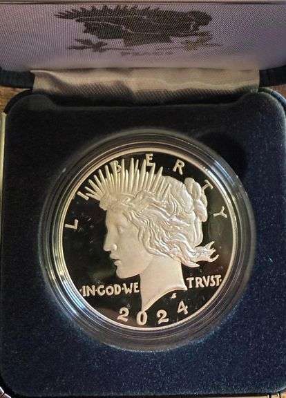 2024 S Proof Peace Silver Dollar.