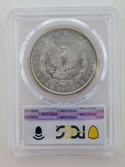 1885 Morgan Silver Dollar, PCGS MS64